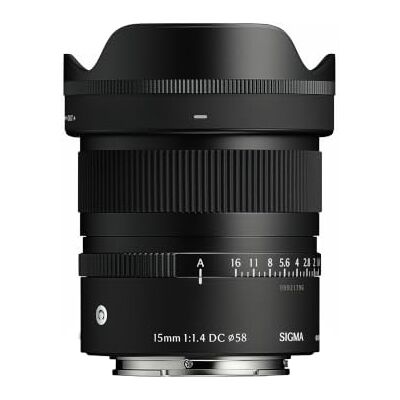 Sigma 15 mm f/1.4 DC współczesny obiektyw kompatybilny z Fujifilm X Sigma 15 mm f/1.4 DC współczesny obiektyw kompatybilny z Fujifilm X