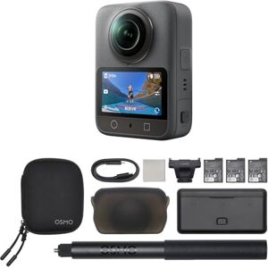 DJI Osmo 360 Adventure Combo, kamera 360 z 1-calowym obrazowaniem 360°, wydłużony czas pracy z 3 akumulatorami, natywne wideo 8K 360°, kamera sportowa do tworzenia vlogów DJI Osmo 360 Adventure Combo, kamera 360 z 1-calowym obrazowaniem 360°, wydłużony czas pracy z 3 akumulatorami, natywne wideo 8K 360°, kamera sportowa do tworzenia vlogów