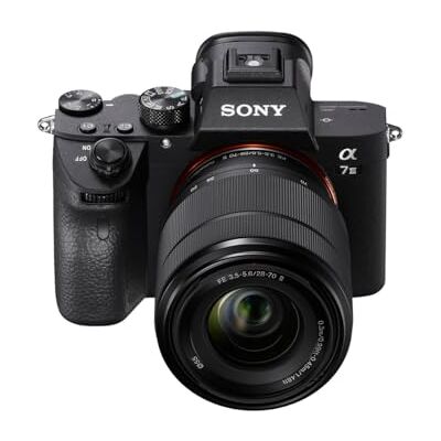 Sony ILCE-7M3 pełnoklatkowy aparat bezlusterkowy o wysokiej rozdzielczości 24,2 MP, zdjęcia seryjne 10 kl./s, ultraszybki i precyzyjny autofokus oraz nagrywanie wideo 4K HDR w kompaktowej obudowie Sony ILCE-7M3 pełnoklatkowy aparat bezlusterkowy o wysokiej rozdzielczości 24,2 MP, zdjęcia seryjne 10 kl./s, ultraszybki i precyzyjny autofokus oraz nagrywanie wideo 4K HDR w kompaktowej obudowie