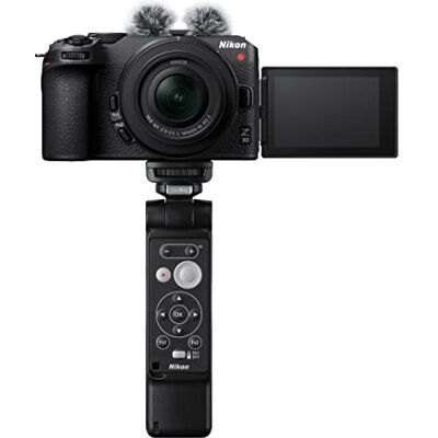 Nikon Z30 + 16-50 Kit Vlogger avec Minitrépied + micro et LED Nikon Z30 + 16-50 Kit Vlogger avec Minitrépied + micro et LED