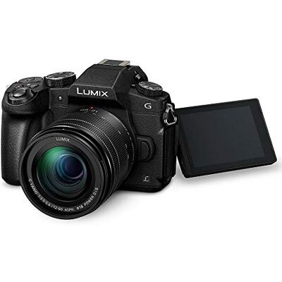 Panasonic Lumix G80M Hybrydowa kamera tropikalna + obiektyw Lumix 12 – 60 mm (czujnik 4/3 16 MP, podwójny pręt, OLED, wyświetlacz orientalny, Tact., AF DFD, Video 4K) czarny – wersja francuska Panasonic Lumix G80M Hybrydowa kamera tropikalna + obiektyw Lumix 12 – 60 mm (czujnik 4/3 16 MP, podwójny pręt, OLED, wyświetlacz orientalny, Tact., AF DFD, Video 4K) czarny – wersja francuska