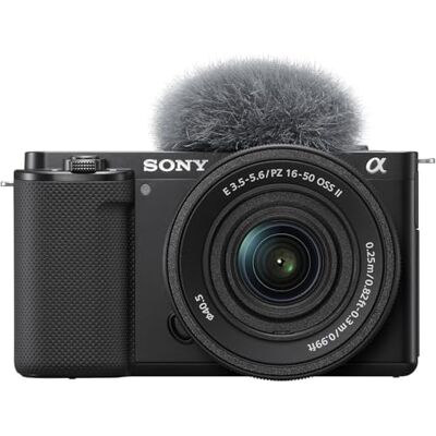 Sony ZV-E10K bezlusterkowiec APS-C z obiektywem 16–50 mm II, wideo 4K, AF na oko w czasie rzeczywistym, odchylany ekran — idealny aparat do vlogowania i tworzenia treści Sony ZV-E10K bezlusterkowiec APS-C z obiektywem 16–50 mm II, wideo 4K, AF na oko w czasie rzeczywistym, odchylany ekran — idealny aparat do vlogowania i tworzenia treści