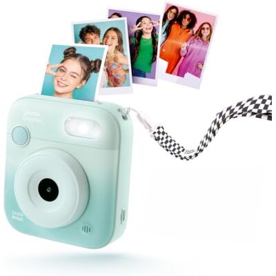 Canal Toys Photo Creator Kolorowy aparat błyskawiczny dla dzieci 14 lat + Drukuje 100 kolorowych zdjęć, ekran 2,4", filtry, lampa błyskowa, ramki, akumulator USB-C CLK 115 Canal Toys Photo Creator Kolorowy aparat błyskawiczny dla dzieci 14 lat + Drukuje 100 kolorowych zdjęć, ekran 2,4", filtry, lampa błyskowa, ramki, akumulator USB-C CLK 115