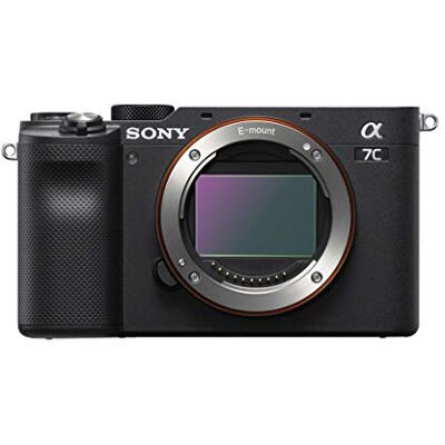 Sony Alpha 7C Bezlusterkowy Kompaktowy Aparat Pełnoklatkowy, Czarny, 24.2 MP Sony Alpha 7C Bezlusterkowy Kompaktowy Aparat Pełnoklatkowy, Czarny, 24.2 MP