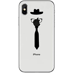 Jacyren Etui do iPhone XS MAX, iPhone XR, silikonowe, ultra cienkie, przezroczyste etui ochronne TPU iPhone XS odporne na zarysowania etui ochronne na tył telefonu, etui do iPhone XS Max (iPhone XS, 26)