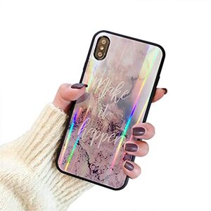 Jacyren Etui na telefon komórkowy iPhone XR, iPhone XS MAX, ultracienkie silikonowe etui ochronne [kolorowy błyszczący wzór] etui ochronne case pokrowiec na telefon komórkowy Cover do iPhone XS MAX (iPhone X/XS, 37)