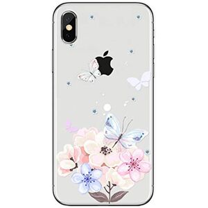 Jacyren Etui do iPhone XS MAX, iPhone XR, silikonowe, ultra cienkie, przezroczyste etui ochronne TPU iPhone XS odporne na zarysowania etui ochronne na tył telefonu case Cover do iPhone XS Max (iPhone XR, 11HD)