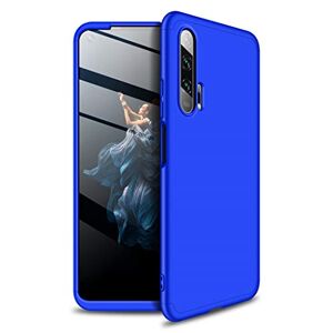 Bhuuno TXLING Funda para Huawei Honor 20 Pro Cubierta 360° Caja Protección de Cáscara Dura Anti-Shock Anti-Rasguño del Protector Completo del Cuerpo 360° Caso Mate (Azul)