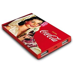 Coca-Cola Power Bank 4000 mA uchwyt ścienny Cola USBx2 Finish P7