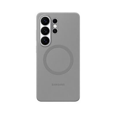 Samsung Galaxy S26 Ultra silikonowe etui magnetyczne, szare Samsung Galaxy S26 Ultra silikonowe etui magnetyczne, szare
