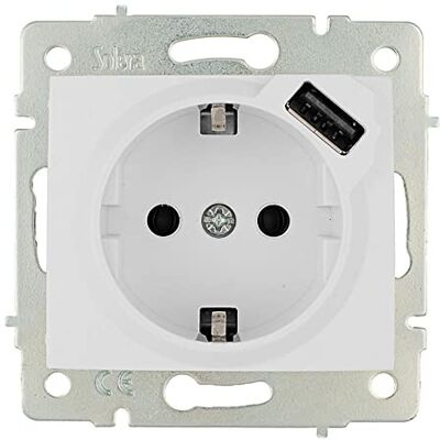 Zarivy Dwubiegunowa stacja dokująca z gniazdkiem elektrycznym od 16 A do 250 V i portami USB do ładowania. Idealna do serii Europa, łączy w sobie funkcjonalność i design. Idealnie nadaje się do każdej Zarivy Dwubiegunowa stacja dokująca z gniazdkiem elektrycznym od 16 A do 250 V i portami USB do ładowania. Idealna do serii Europa, łączy w sobie funkcjonalność i design. Idealnie nadaje się do każdej