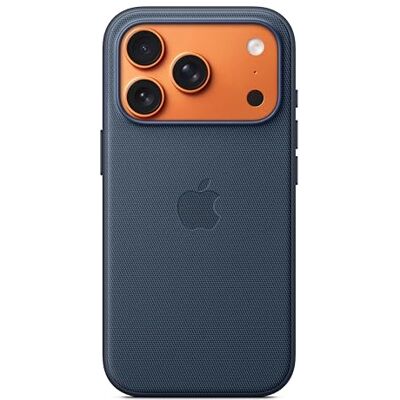 Apple Etui z tkaniny TechWoven z MagSafe do iPhone’a 17 Pro – niebieskie Apple Etui z tkaniny TechWoven z MagSafe do iPhone’a 17 Pro – niebieskie 