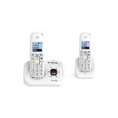 Alcatel XL785 Duo bezprzewodowy telefon DECT z sekretarzyk - Biały Alcatel XL785 Duo bezprzewodowy telefon DECT z sekretarzyk - Biały
