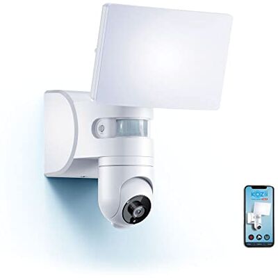 KOZII Xanlite Kprcam2000 Smart Living Projektor Smart Wall Kamera z czujnikiem ruchu 2200 Zimna biel lumenów Nowoczesna technologia KOZII Xanlite Kprcam2000 Smart Living Projektor Smart Wall Kamera z czujnikiem ruchu 2200 Zimna biel lumenów Nowoczesna technologia