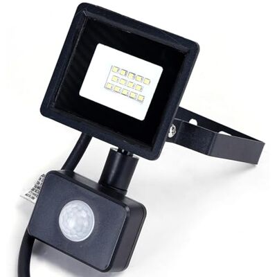 Glowster Projektor LED z czujnikiem 10W 4000K Glowster Projektor LED z czujnikiem 10W 4000K