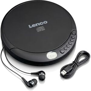 Lenco CD-010 Diskman, Czarny, 148 x 137 x 24 mm Lenco CD-010 Diskman, Czarny, 148 x 137 x 24 mm