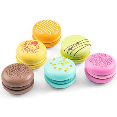 Nowe Klasyczne Zabawki Macarons - 6 sztuk Nowe Klasyczne Zabawki Macarons - 6 sztuk