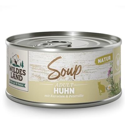 Wildes Land Zupa z kurczakiem z Carrots & Parsley 80 g Wildes Land Zupa z kurczakiem z Carrots & Parsley 80 g