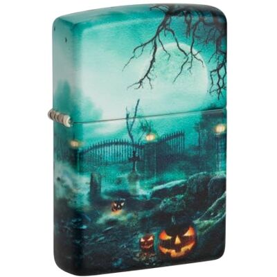 Zippo Horror Goth Zapalniczka Sztormowa, Kolorowy Nadruk, do Napełniania, Wielokrotnego Użytku, Wiatroodporna Konstrukcja, Pudełko na Prezent, Wykonano w USA, Kolor 540° Zippo Horror Goth Zapalniczka Sztormowa, Kolorowy Nadruk, do Napełniania, Wielokrotnego Użytku, Wiatroodporna Konstrukcja, Pudełko na Prezent, Wykonano w USA, Kolor 540°