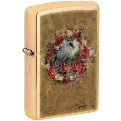 Zippo Spazuk Zapalniczka Sztormowa, Kolorowy Nadruk, do Napełniania, Wielokrotnego Użytku, Wiatroodporna Konstrukcja, Pudełko na Prezent, Wykonano w USA, Szczotkowany Mosiądz (Brushed Brass) Zippo Spazuk Zapalniczka Sztormowa, Kolorowy Nadruk, do Napełniania, Wielokrotnego Użytku, Wiatroodporna Konstrukcja, Pudełko na Prezent, Wykonano w USA, Szczotkowany Mosiądz (Brushed Brass)