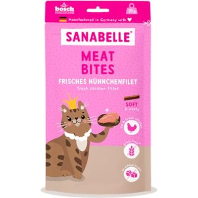 Sanabelle Meat Bites świeży filet z kurczaka 7 x 55 g Sanabelle Meat Bites świeży filet z kurczaka 7 x 55 g