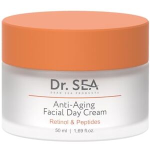 DR. SEA krem do twarzy na dzień, retinol i peptydy, nawilżenie i jędrność, minerały z Morza Martwego, 50 ml DR. SEA krem do twarzy na dzień, retinol i peptydy, nawilżenie i jędrność, minerały z Morza Martwego, 50 ml