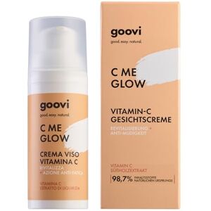 GOOVI C Me Glow krem do twarzy z witaminą C – rewitalizujący krem do twarzy z kwasem hialuronowym – do promiennej, nawilżonej skóry – 50 ml GOOVI C Me Glow krem do twarzy z witaminą C – rewitalizujący krem do twarzy z kwasem hialuronowym – do promiennej, nawilżonej skóry – 50 ml