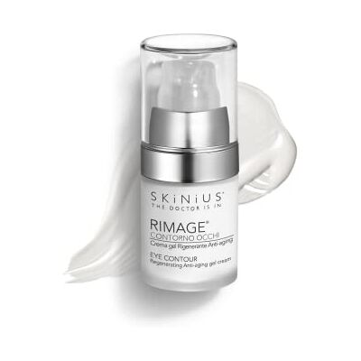 Skinius RIMAGE Nawilżający żel pod oczy regenerujący środek przeciw starzeniu, odpowiedni dla wrażliwej skóry pomaga zapobiegać i łagodzić mikro zmarszczki, worki i cienie i zwiotczenie powiek 15 ml Skinius RIMAGE Nawilżający żel pod oczy regenerujący środek przeciw starzeniu, odpowiedni dla wrażliwej skóry pomaga zapobiegać i łagodzić mikro zmarszczki, worki i cienie i zwiotczenie powiek 15 ml