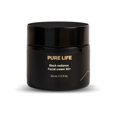 AOKLABS Pure Life Black Radiance SPF 30 krem na dzień Anti-Aging pielęgnacja twarzy z ochroną UV z masłem shea, moringą i baobabem nawilża i poprawia jędrność skóry AOKLABS Pure Life Black Radiance SPF 30 krem na dzień Anti-Aging pielęgnacja twarzy z ochroną UV z masłem shea, moringą i baobabem nawilża i poprawia jędrność skóry