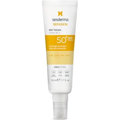 SESDERMA Krem z Filtrem Przeciwsłonecznym SPF 50 do Twarzy o Działaniu Suchym w Dotyku, 50 ml SESDERMA Krem z Filtrem Przeciwsłonecznym SPF 50 do Twarzy o Działaniu Suchym w Dotyku, 50 ml
