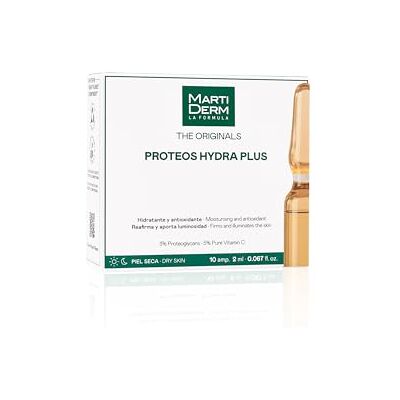 Martiderm , The Originals Proteos Hydra Plus Ampoules 10 X 2 Ml, Runo, Wielobarwny, U, Unisex-Adult. Martiderm , The Originals Proteos Hydra Plus Ampoules 10 X 2 Ml, Runo, Wielobarwny, U, Unisex-Adult.