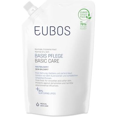 EUBOS Hautbalsam F Lotion für normale bis trockene Haut Nachfüllbeutel, 400 ml Lotion EUBOS Hautbalsam F Lotion für normale bis trockene Haut Nachfüllbeutel, 400 ml Lotion