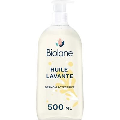 Biolane Dermo-ochronny olejek do mycia Kąpiel dla niemowląt Skóra sucha i wrażliwa Ciało i włosy Kojąca pielęgnacja Bez mydła 96% pochodzenia naturalnego 500 ml Wyprodukowano we Biolane Dermo-ochronny olejek do mycia Kąpiel dla niemowląt Skóra sucha i wrażliwa Ciało i włosy Kojąca pielęgnacja Bez mydła 96% pochodzenia naturalnego 500 ml Wyprodukowano we