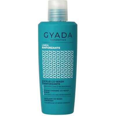 GYADA COSMETICS , Peeling CoWash wzmacniający spiruliną, środek czyszczący i złuszczający, z mikrogranulkami roślinnymi z orzechów laskowych i migdałów, do częstego i delikatnego mycia, z owsem i GYADA COSMETICS , Peeling CoWash wzmacniający spiruliną, środek czyszczący i złuszczający, z mikrogranulkami roślinnymi z orzechów laskowych i migdałów, do częstego i delikatnego mycia, z owsem i