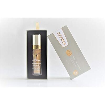 KEDMA Serum do twarzy z 24-karatowym złotem, Q10 i multiwitaminami Ujędrniające i przeciwstarzeniowe 60 ml KEDMA Serum do twarzy z 24-karatowym złotem, Q10 i multiwitaminami Ujędrniające i przeciwstarzeniowe 60 ml