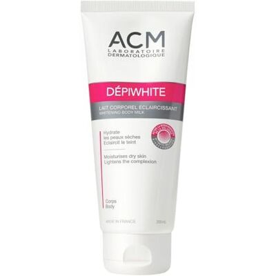 ACM Rozjaśniające mleko do ciała przeciw plamom 200ml Depiwhite ACM Rozjaśniające mleko do ciała przeciw plamom 200ml Depiwhite