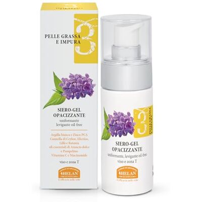Helan Linea Viso 3 – serum do twarzy, opacifiant i wygładzające, do skóry tłustej i zanieczyszczonej, z białą glinką, cynkiem, cynamonem, helichrysum i niacynamidem – Skincare, wyprodukowano we Helan Linea Viso 3 – serum do twarzy, opacifiant i wygładzające, do skóry tłustej i zanieczyszczonej, z białą glinką, cynkiem, cynamonem, helichrysum i niacynamidem – Skincare, wyprodukowano we