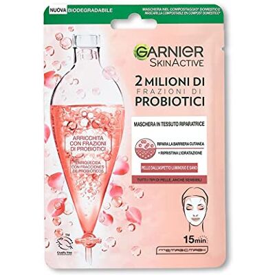 Garnier Maseczki do oczu i twarzy SkinActive, dla promiennej i zdrowej skóry oraz zdrowego konturu oczu, odpowiednie dla wszystkich rodzajów skóry, 5 sztuk Garnier Maseczki do oczu i twarzy SkinActive, dla promiennej i zdrowej skóry oraz zdrowego konturu oczu, odpowiednie dla wszystkich rodzajów skóry, 5 sztuk