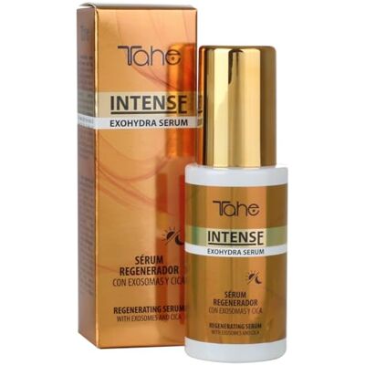 Tahe Intense Exosomes Serum regenerujące Exohydra z Exosomas i Cica dla widocznie bardziej równomiernej skóry, 40 ml Tahe Intense Exosomes Serum regenerujące Exohydra z Exosomas i Cica dla widocznie bardziej równomiernej skóry, 40 ml