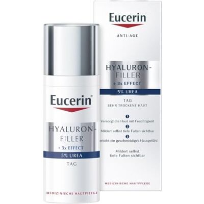 Eucerin Anti-Age Hyaluron-Filler Creme 5% Urea Tag, 50 ml Kremowa Eucerin Anti-Age Hyaluron-Filler Creme 5% Urea Tag, 50 ml Kremowa