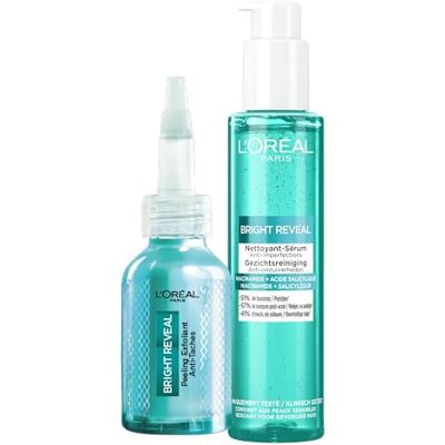 L'Oreal Paris L'Oréal Paris Rutyna przeciw niedoskonałościom peeling złuszczający + środek czyszczący wzbogacony kwasem salicylowym L'Oreal Paris L'Oréal Paris Rutyna przeciw niedoskonałościom peeling złuszczający + środek czyszczący wzbogacony kwasem salicylowym