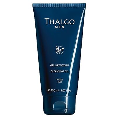 Thalgo Men żel do czyszczenia – delikatnie pieniący się żel do czyszczenia, 150 ml, z kompleksem mikroalg do głębokiego oczyszczania porów, odtłuszcza, rewitalizujący, do wszystkich rodzajów skóry Thalgo Men żel do czyszczenia – delikatnie pieniący się żel do czyszczenia, 150 ml, z kompleksem mikroalg do głębokiego oczyszczania porów, odtłuszcza, rewitalizujący, do wszystkich rodzajów skóry