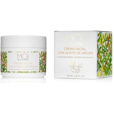 MOI MOISES CAMPO Intensywne odżywianie krem do twarzy z olejkiem arganowym 125ml M·O·I SKINCARE MOI MOISES CAMPO Intensywne odżywianie krem do twarzy z olejkiem arganowym 125ml M·O·I SKINCARE