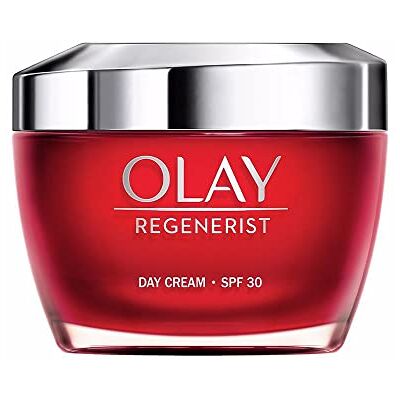 Olay Regenerist Crema Facial De Día Con SPF 30, Fórmula Con Vitamina B3 Y Niacinamida, 24 H De Hidratación, 50 ml Olay Regenerist Crema Facial De Día Con SPF 30, Fórmula Con Vitamina B3 Y Niacinamida, 24 H De Hidratación, 50 ml