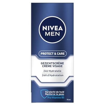 NIVEA Men Protect & Care krem nawilżający do twarzy 12x75ml NIVEA Men Protect & Care krem nawilżający do twarzy 12x75ml