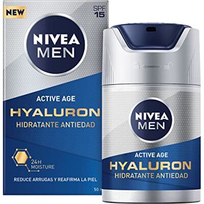NIVEA MEN Men Active Krem na Dzień, Niebieski, 50 ml NIVEA MEN Men Active Krem na Dzień, Niebieski, 50 ml