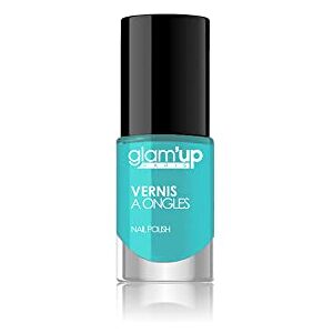 GLAM UP Glam'Up Paris Lakier do paznokci Ultra połysk Długotrwały Szybkoschnący N°138 Turkusowy GLAM UP Glam'Up Paris Lakier do paznokci Ultra połysk Długotrwały Szybkoschnący N°138 Turkusowy