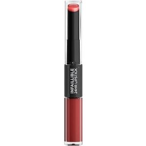L'Oreal Paris L'Oréal Paris Infaillible 24H Pomadka do ust 435 Fearless Corail, Długotrwała 2-stopniowa pomadka do ust do 24 godzin, kolor i komfort, czerwona, 5,7 ml L'Oreal Paris L'Oréal Paris Infaillible 24H Pomadka do ust 435 Fearless Corail, Długotrwała 2-stopniowa pomadka do ust do 24 godzin, kolor i komfort, czerwona, 5,7 ml