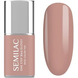 Semilac Lakier Hybrydowy Formuła 3w1 One Step S210 French Beige 7ml Semilac Lakier Hybrydowy Formuła 3w1 One Step S210 French Beige 7ml
