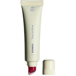 Korres True Lip Shine Poppy Red 52, z wykończeniem na wysoki połysk, kremowy jak błyszczyk do ust – pielęgnujący jak balsam do ust, nawilżający, świeży połysk, nieklejąca tekstura, wegańska, 10 ml Korres True Lip Shine Poppy Red 52, z wykończeniem na wysoki połysk, kremowy jak błyszczyk do ust – pielęgnujący jak balsam do ust, nawilżający, świeży połysk, nieklejąca tekstura, wegańska, 10 ml